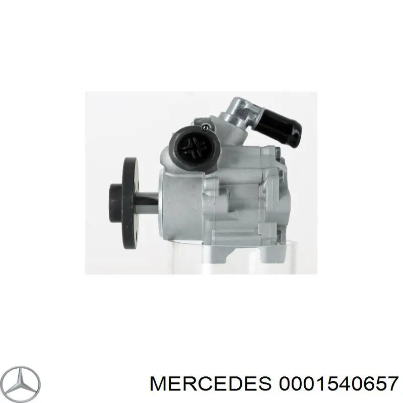 Крышка генератора задняя на Mercedes E (W124)