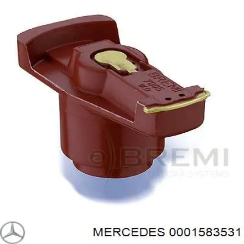 0001583531 Mercedes бегунок (ротор распределителя зажигания, трамблера)