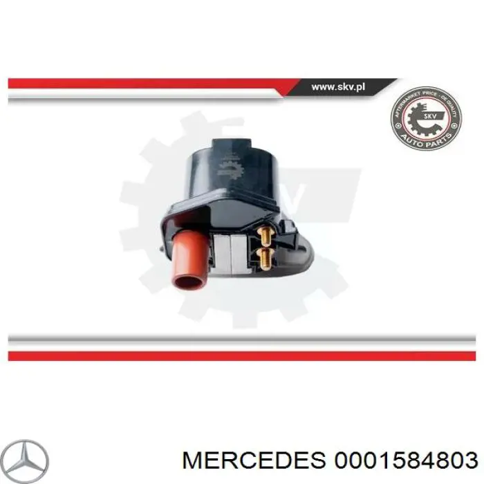 0001584803 Mercedes катушка