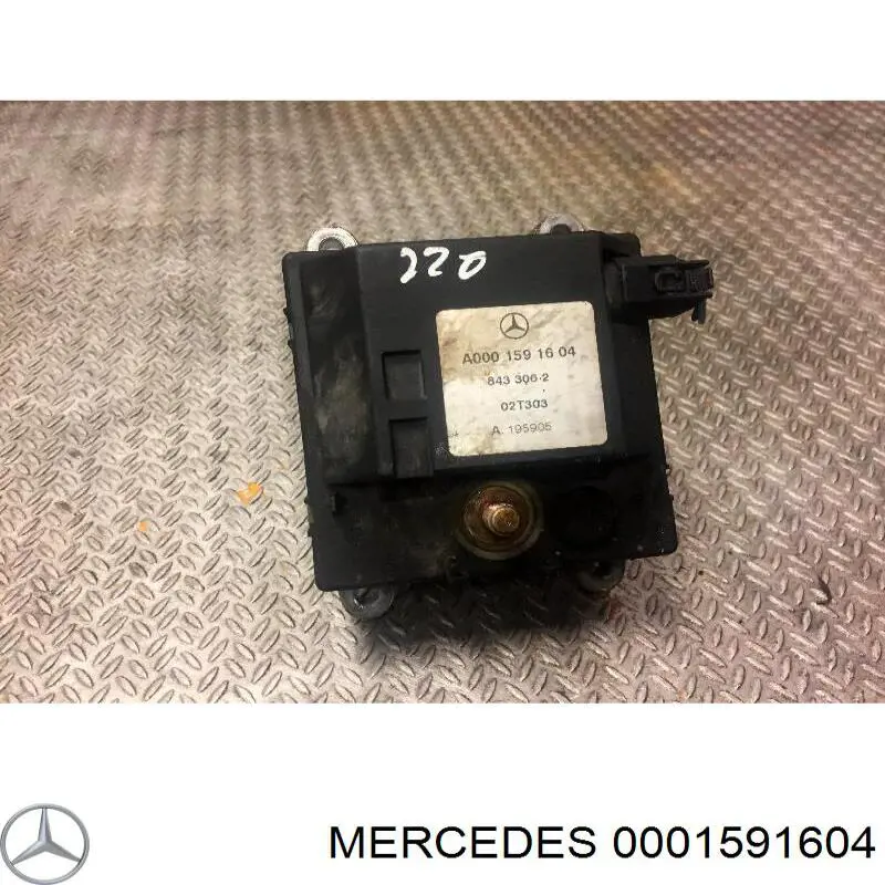 A0001591604 Mercedes электро подогреватель охлаждающей жидкости