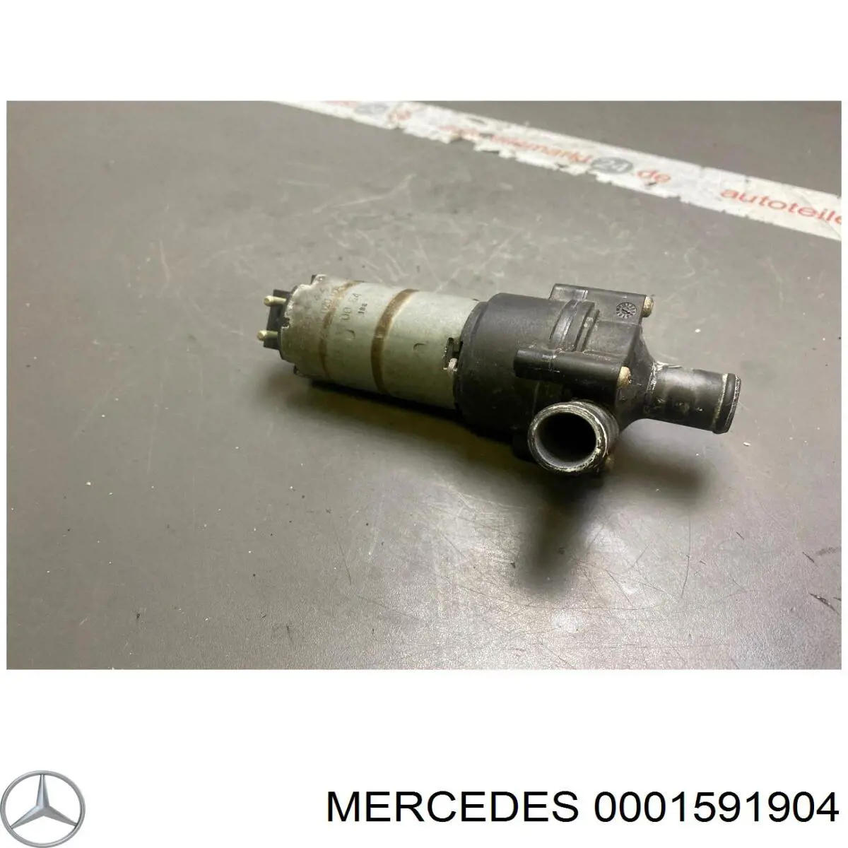 0001591904 Mercedes электро подогреватель охлаждающей жидкости