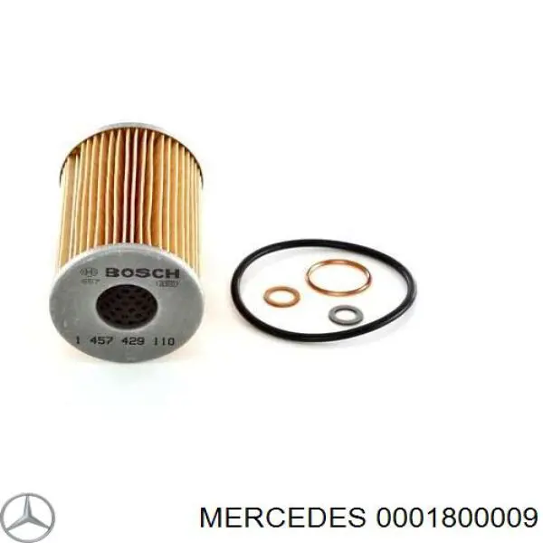 Купить 0001800009 Mercedes Фильтр центробежный очистки масла