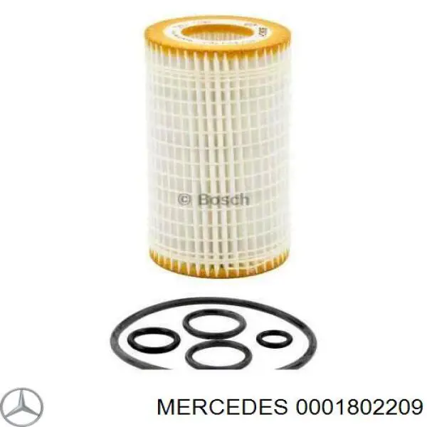 Фильтр масла Mercedes 0001802209