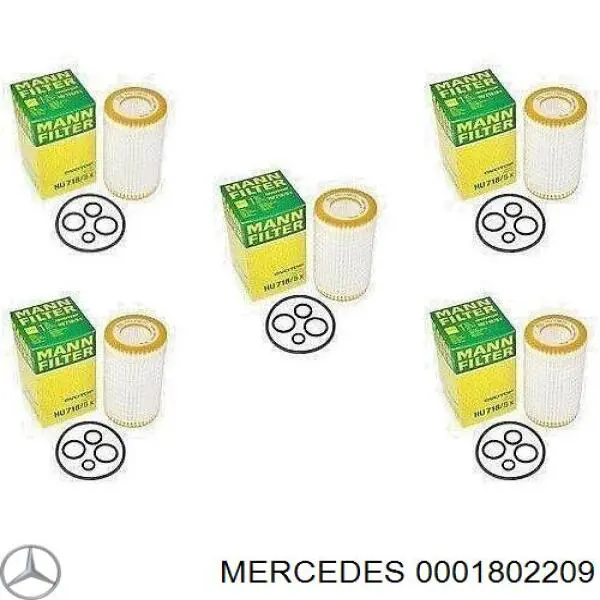 Масляный фильтр 0001802209 Mercedes