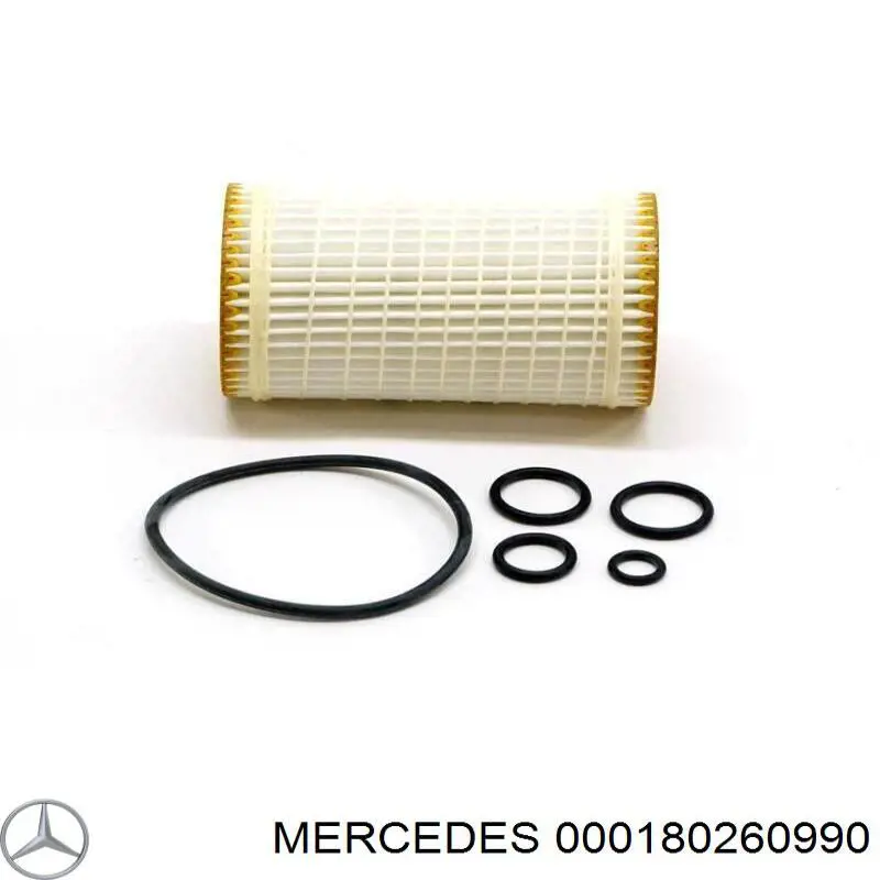 000180260990 Mercedes масляный фильтр