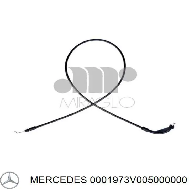 Трос (тяга) открывания замка двери передней 0001973V005000000 Mercedes