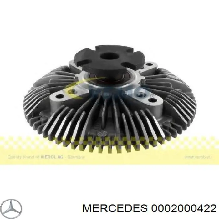 Вискомуфта вентилятора 0002000422 Mercedes