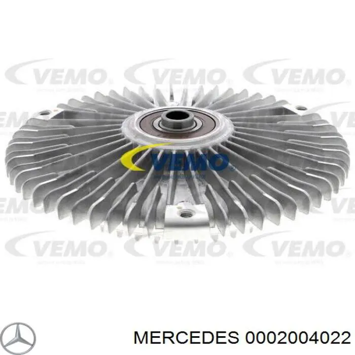 Вискомуфта вентилятора 0002004022 Mercedes