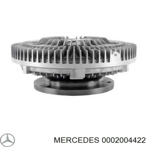 Вискомуфта вентилятора 0002004422 Mercedes