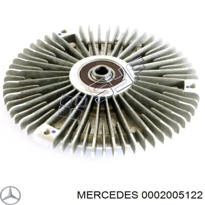 0002005122 Mercedes вискомуфта (вязкостная муфта вентилятора охлаждения)