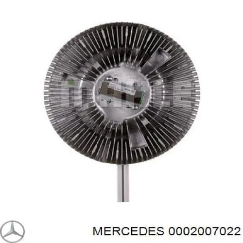 Вискомуфта вентилятора 0002007022 Mercedes