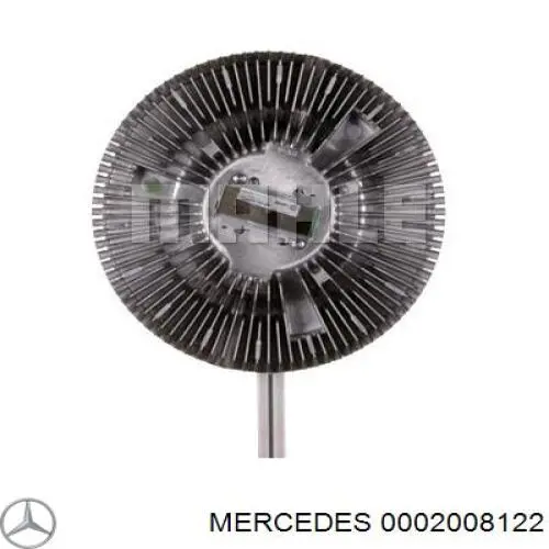 Вискомуфта вентилятора 0002008122 Mercedes
