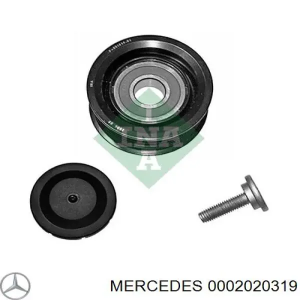 0002020319 Mercedes паразитный ролик
