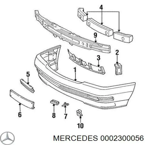 Уплотнительное кольцо, универсальное Mercedes 0002300056 цена, от 65.34 USD