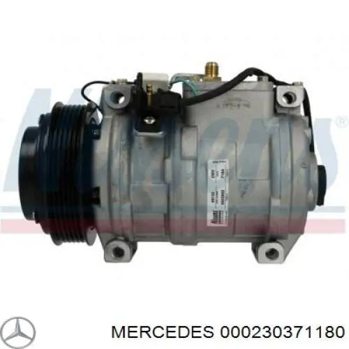 Компрессор кондиционера 000230371180 Mercedes