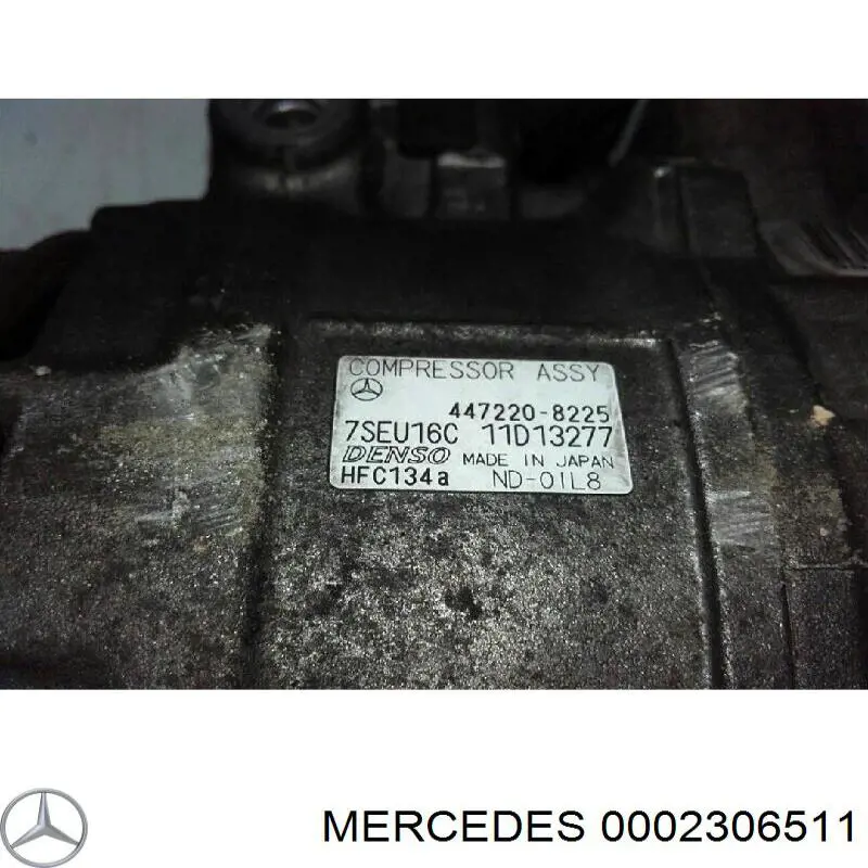 0002306511 Mercedes компрессор кондиционера