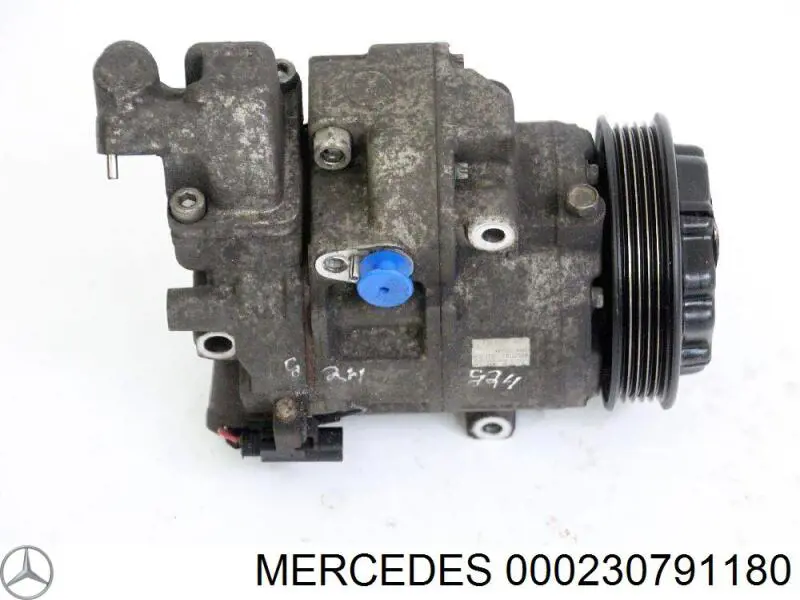 Компрессор кондиционера 000230791180 Mercedes