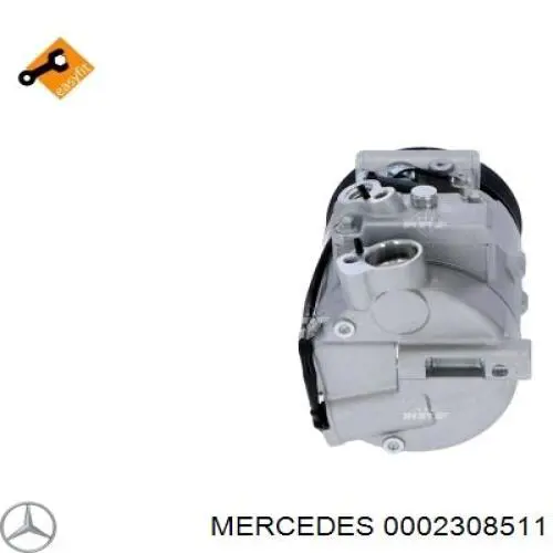 Компрессор кондиционера 0002308511 Mercedes