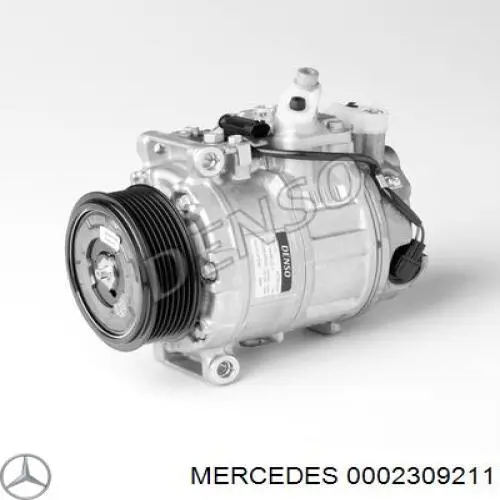 Компрессор кондиционера 0002309211 Mercedes