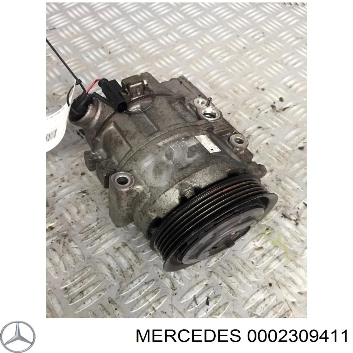 Компрессор кондиционера 0002309411 Mercedes