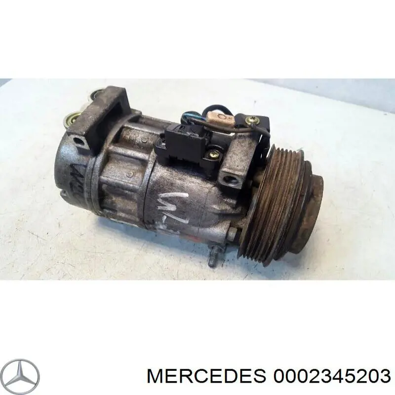 Компрессор кондиционера 0002345203 Mercedes