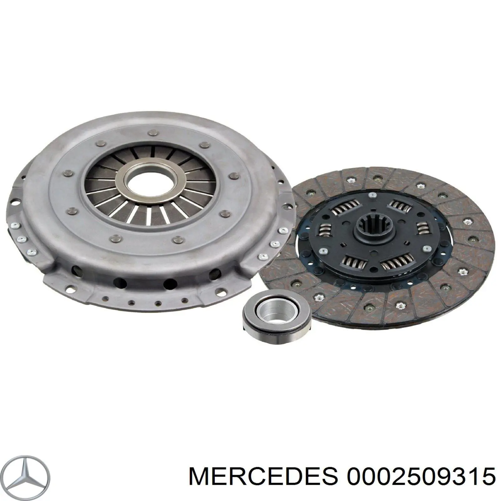 Выжимной подшипник 0002509315 Mercedes