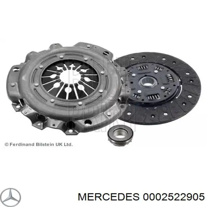 Купить 0002522905 Mercedes Диск сцепления