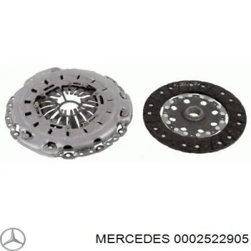 A0002527105 Mercedes диск сцепления