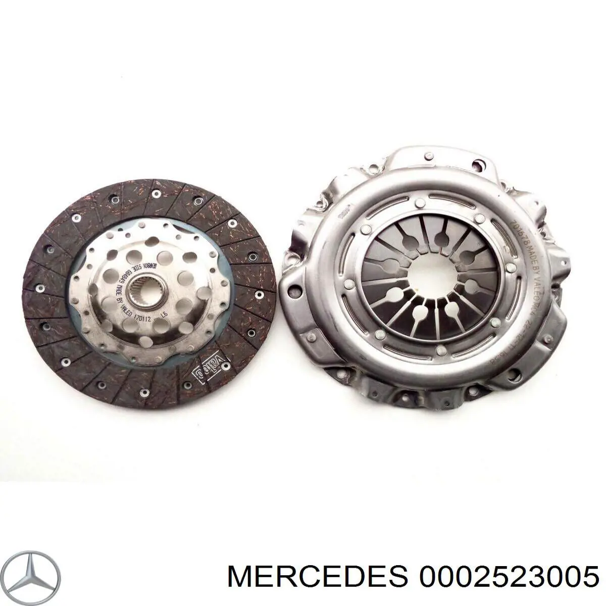 0002523005 Mercedes Диск сцепления ведомый