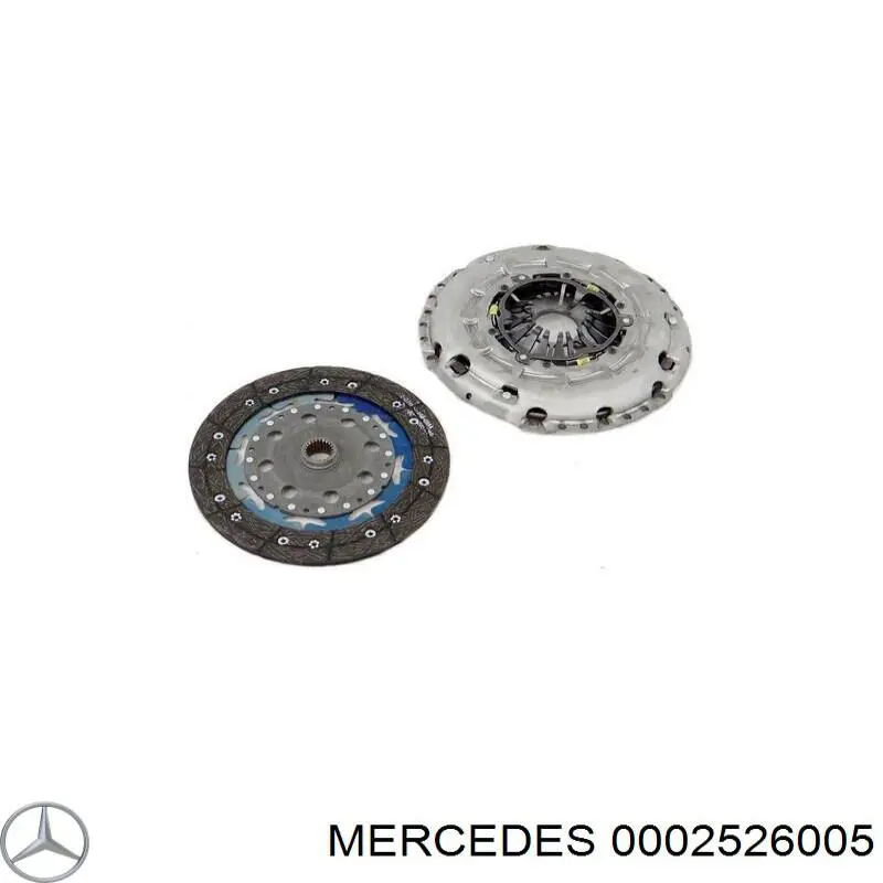 Диск сцепления 0002526005 Mercedes