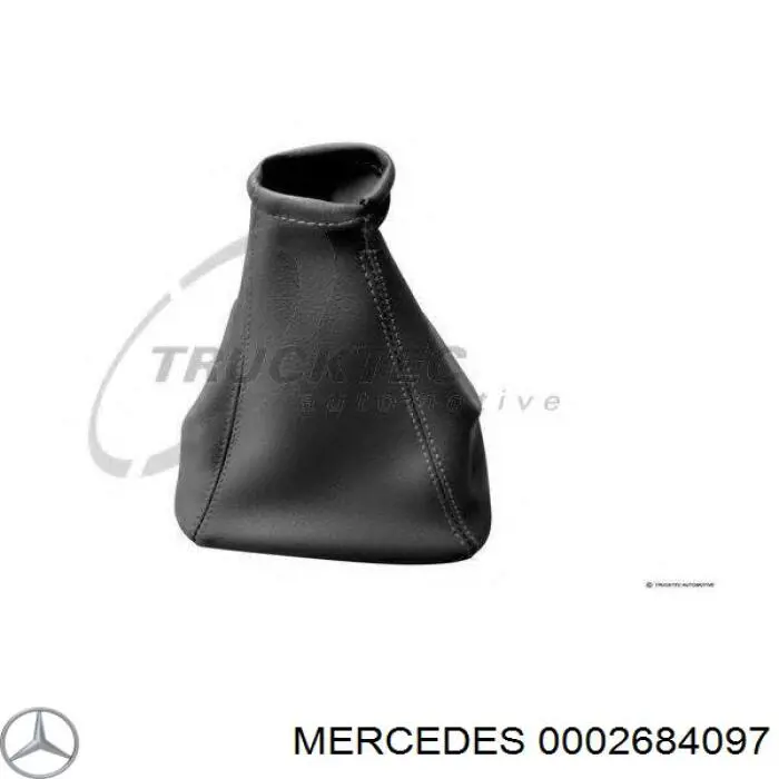 Чехол на рычаг переключения 0002684097 Mercedes