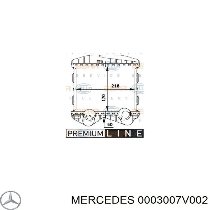 0003007V002 Mercedes интеркулер