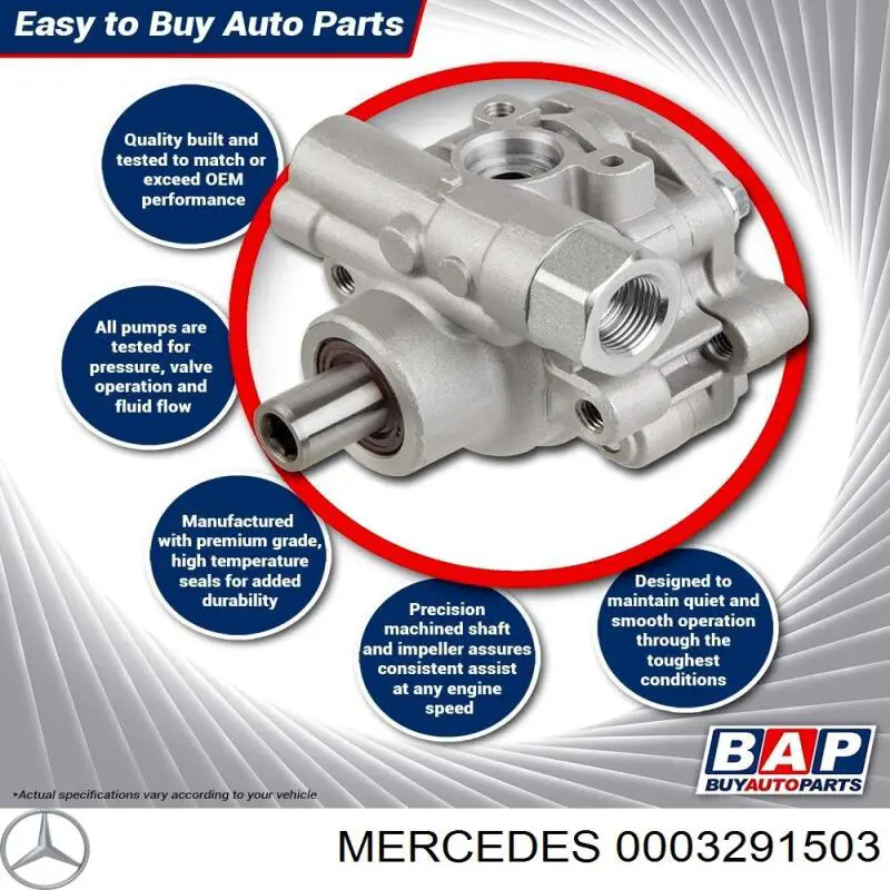 Насос гидравлики Mercedes A0003291503 цена, от 2904.14 USD