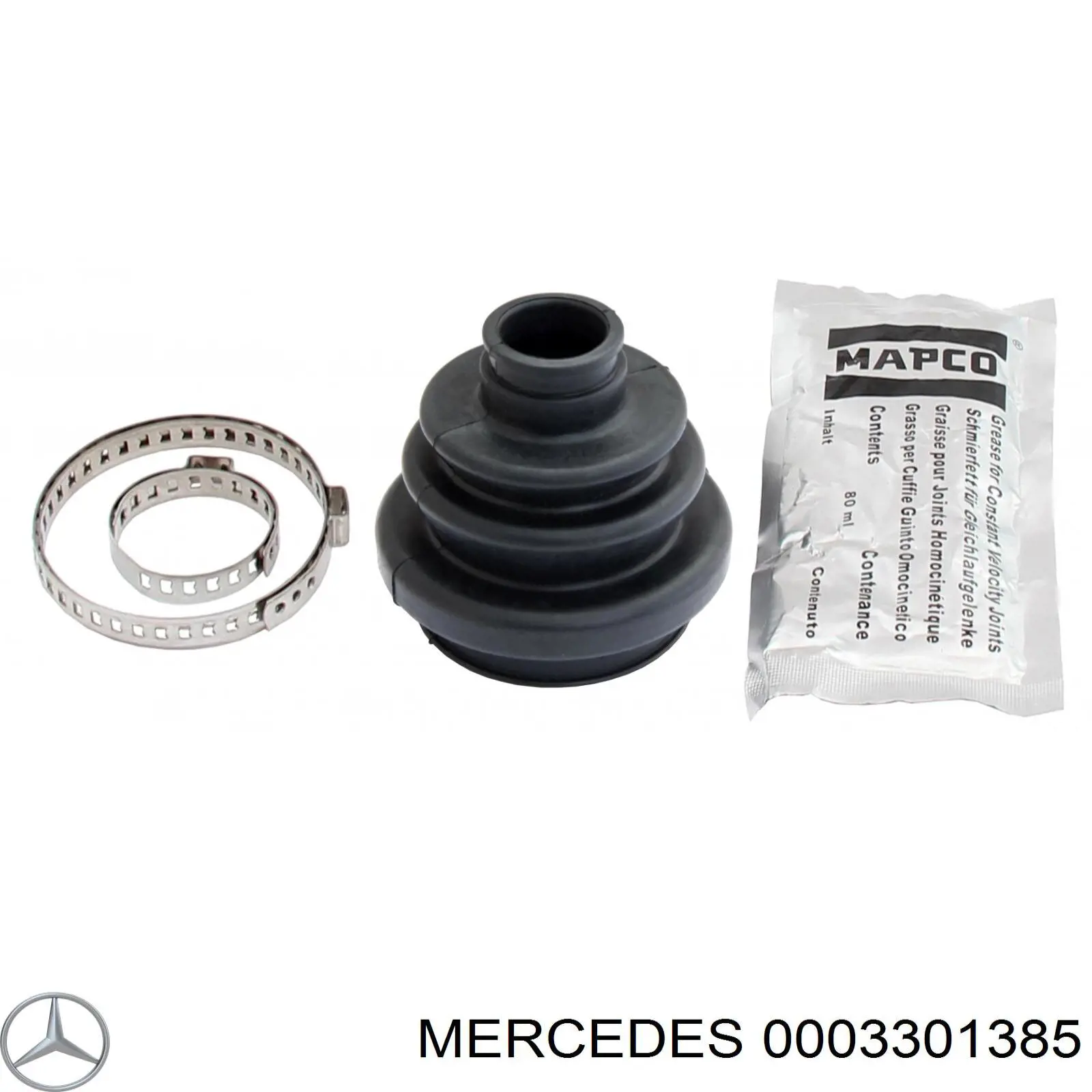 Купить 0003301385 Mercedes Пыльник гранаты внутренний задний