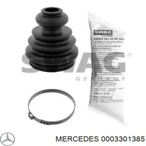 Пыльник ШРУСа задней полуоси внутренний Mercedes 0003301385 цена, от 9.16 USD