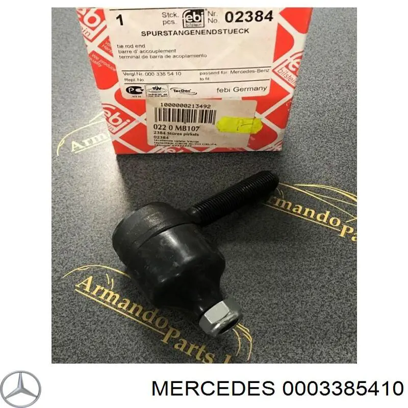 Рулевой наконечник 0003385410 Mercedes