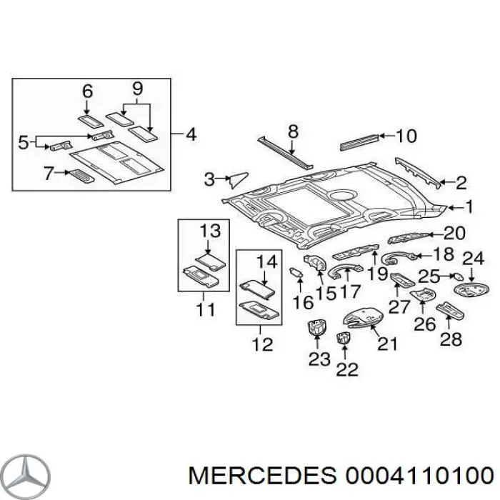 0004110100 Mercedes Муфта карданного вала
