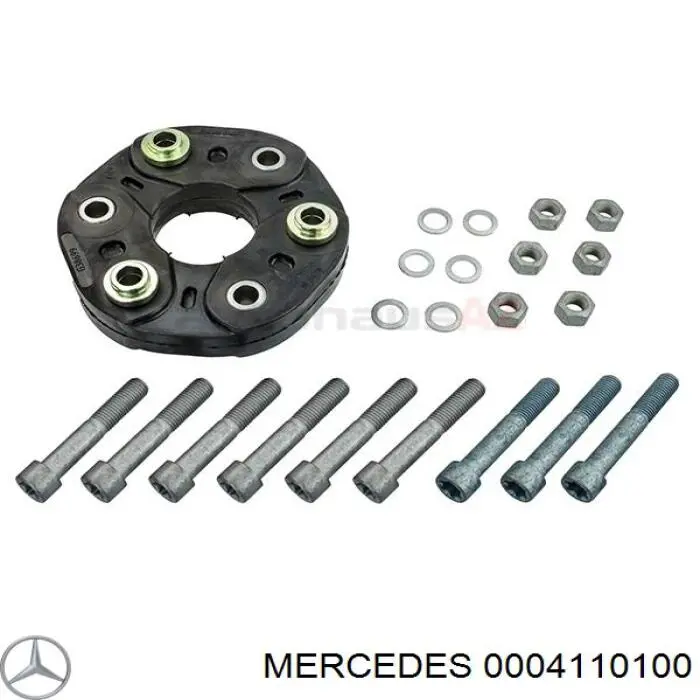 Резиновая муфта кардана Mercedes 0004110100 цена, от 89.62 USD