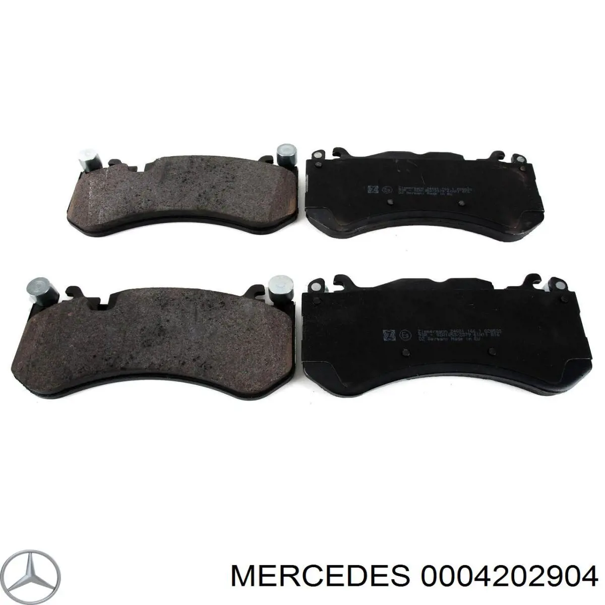 Купить 0004202904 Mercedes Колодки тормозные