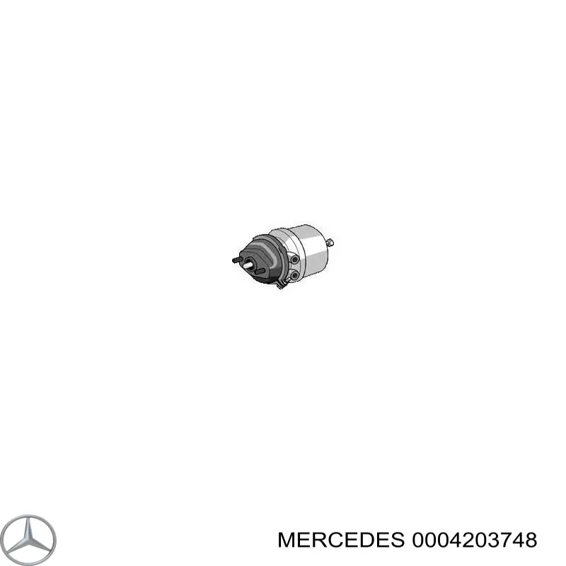 A0004203748 Mercedes Гибкая тормозная трубка передняя