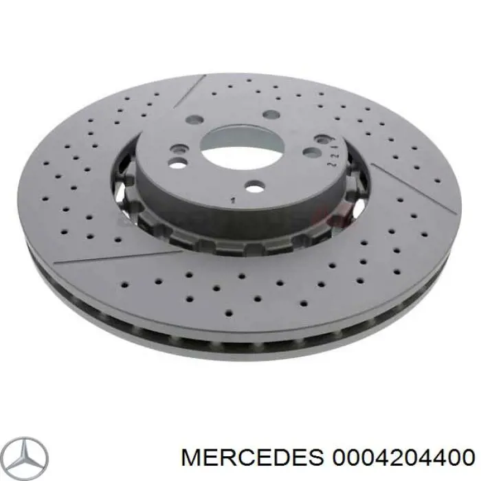 Передние тормозные колодки 0004204400 Mercedes