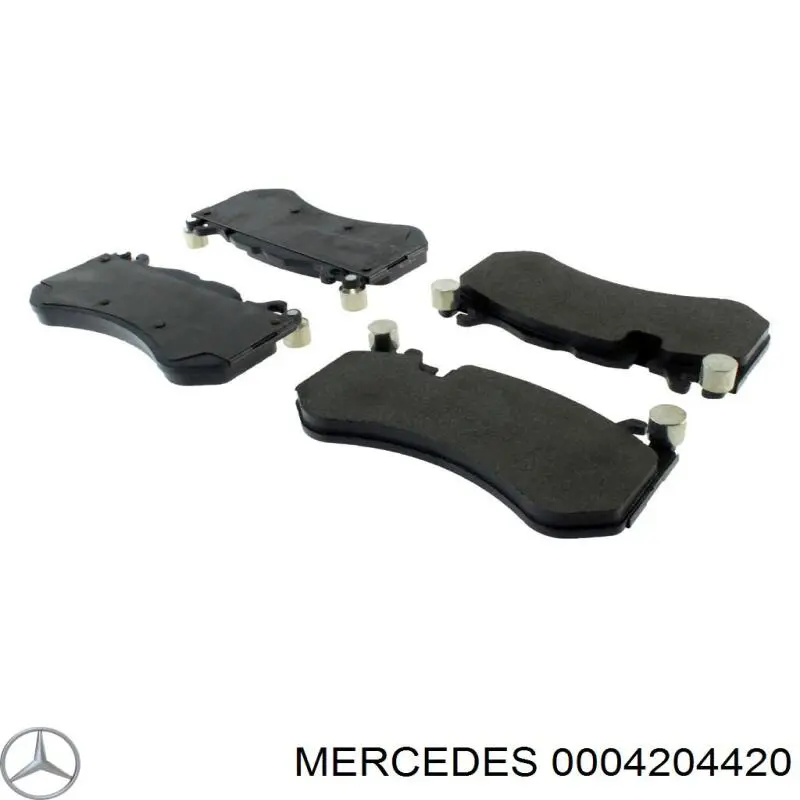 Купить 0004204420 Mercedes Колодки тормозные