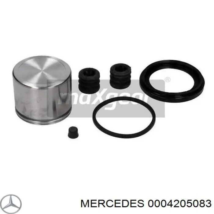 0004205083 Mercedes суппорт тормозной задний правый