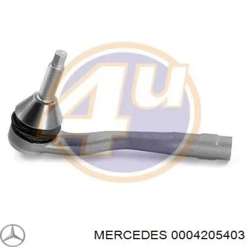 0004205403 Mercedes колодки тормозные передние дисковые