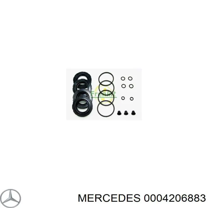 0004206883 Mercedes ремкомплект суппорта тормозного переднего