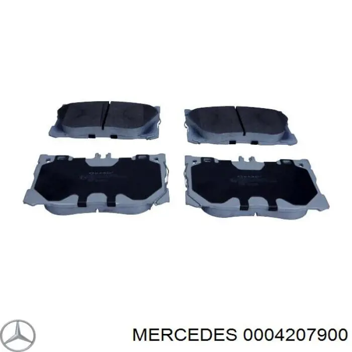 Передние тормозные колодки 0004207900 Mercedes