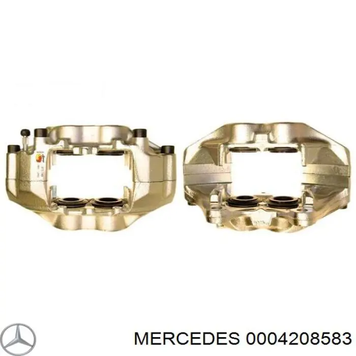 0004208583 Mercedes суппорт тормозной передний правый