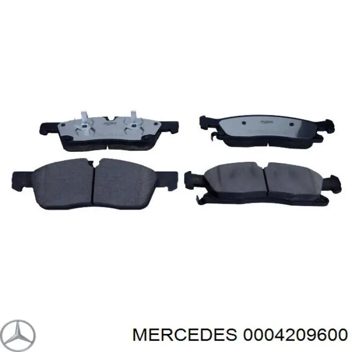 Купить 0004209600 Mercedes Колодки тормозные