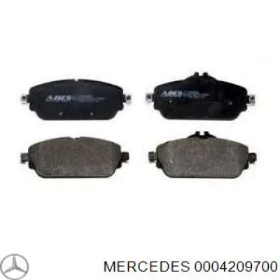 Колодки дисковые  Mercedes 0004209700 цена, от 63.00 USD