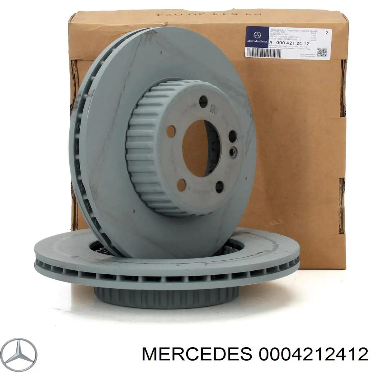 Передние тормозные диски 0986479H45 Bosch